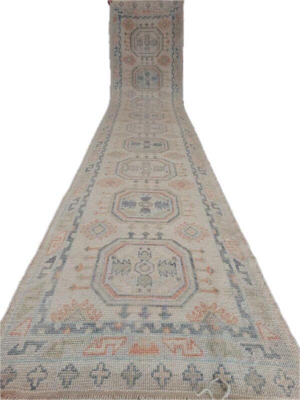 New Turkish Oushak Rug No 107 - Size 3x15