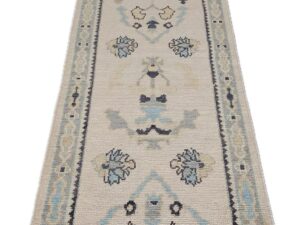 New Turkish Oushak Rug No 11 - Size 3x12