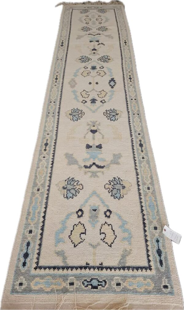 New Turkish Oushak Rug No 11 - Size 3x12