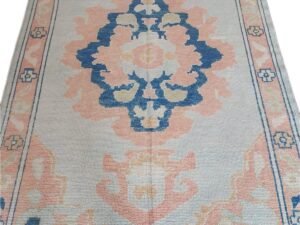 3 New Turkish Oushak Rug - 5.3x8.2