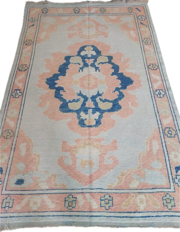 3 New Turkish Oushak Rug - 5.3x8.2