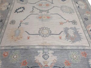 5 New Turkish Oushak Rug - 9x12.1