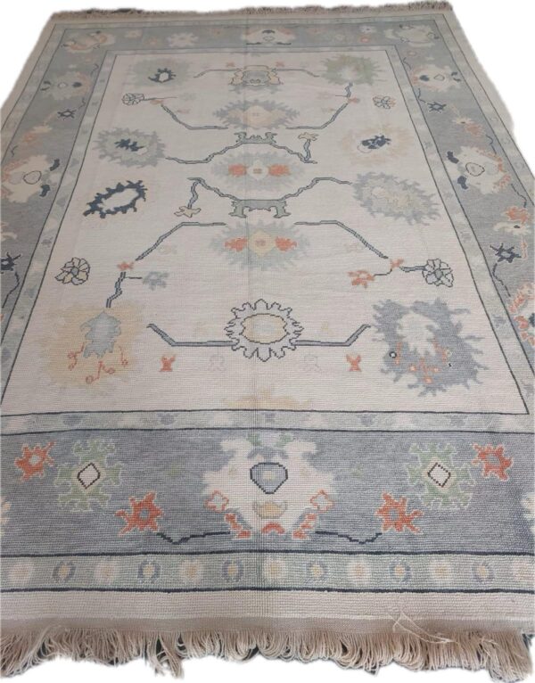 5 New Turkish Oushak Rug - 9x12.1