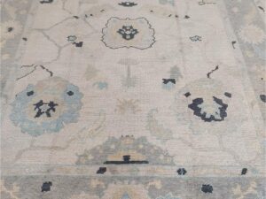 New Turkish Oushak Rug No 7 - Size 8.3x11.4